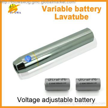 Newest  design variable voltage super quality chrome lavatube e cig